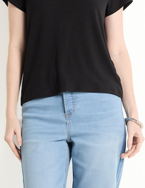 Playera manga corta Offline By Aerie cuello redondo para mujer