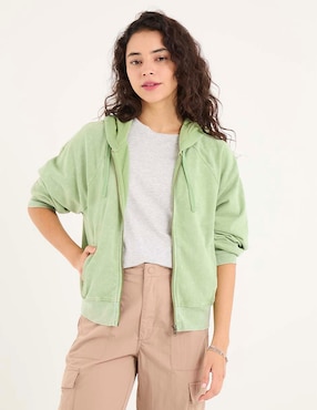 Sudadera con capucha y bolsa Champion para mujer