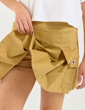 Falda short corta Champion a la cintura
