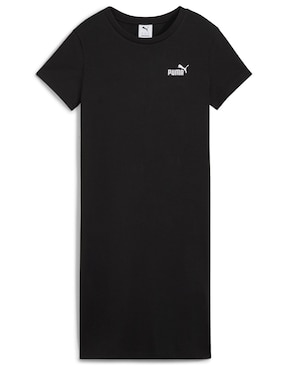 Vestido corto athleisure Puma Ess Small No 1 Logo Slim Dress para mujer