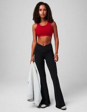 Legging a la cintura con elástico para mujer