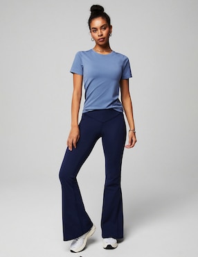 Legging a la cintura con elástico para mujer