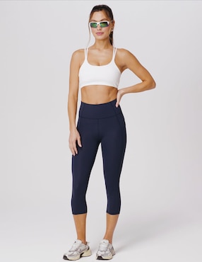 Legging a la cintura con elástico para mujer