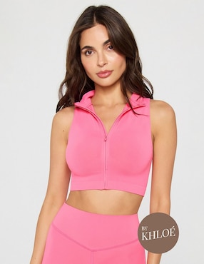 Playera cuello alto para mujer