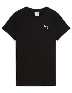 Playera manga corta Puma Ess Elevated cuello redondo para mujer