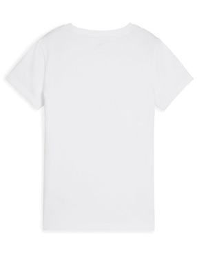 Playera manga corta Puma Wardrobe Ess cuello redondo para mujer