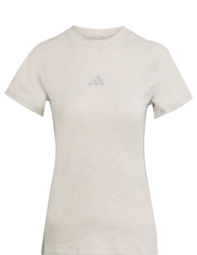 Playera manga corta Adidas Sportswear Seasonals cuello redondo para mujer