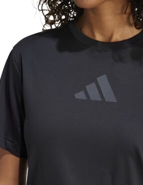 Playera manga corta Adidas Sportswear Z.N.E. cuello redondo para mujer