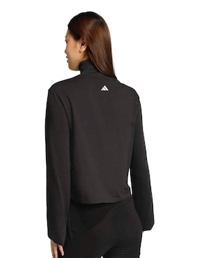 Playera manga larga Adidas Sportswear Essentials cuello alto para mujer