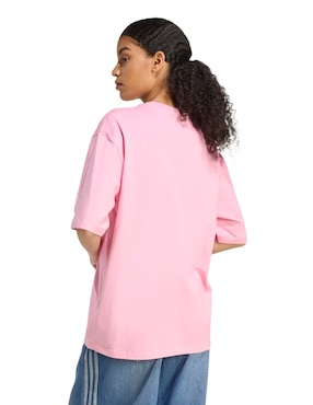 Playera manga corta Adidas Originals Essentials cuello redondo para mujer