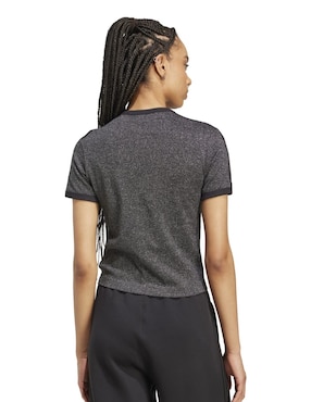 Playera manga corta Adidas Originals Adicolor cuello redondo para mujer