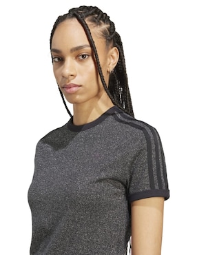 Playera manga corta Adidas Originals Adicolor cuello redondo para mujer