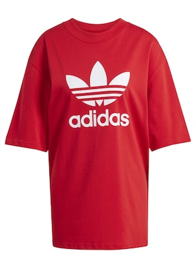 Playera manga corta Adidas Originals Adicolor cuello redondo para mujer