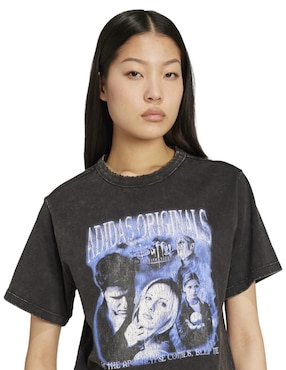Playera manga corta Adidas Originals Disney cuello redondo para mujer