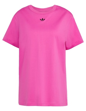 Playera manga corta Adidas Originals Adicolor cuello redondo para mujer