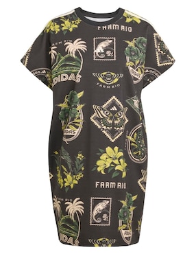 Vestido corto casual Adidas Sportswear Farm para mujer