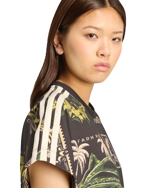 Vestido corto casual Adidas Sportswear Farm para mujer
