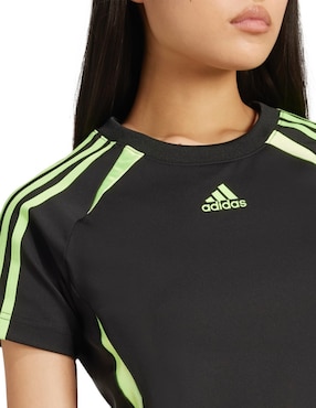 Playera manga corta Adidas Originals Adicolor cuello redondo para mujer