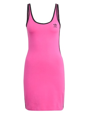 Vestido corto casual Adidas Originals Adicolor para mujer