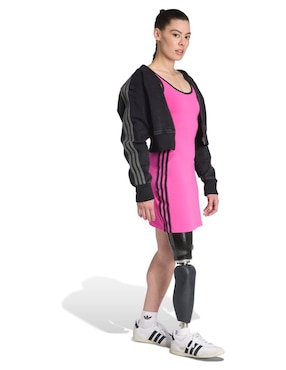 Vestido corto casual Adidas Originals Adicolor para mujer