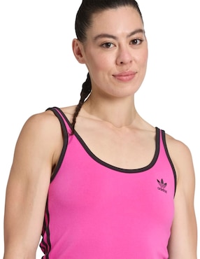 Vestido corto casual Adidas Originals Adicolor para mujer