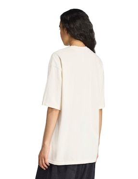 Playera manga corta Adidas Originals cuello redondo para mujer