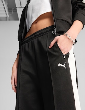 Pants regular Puma T7 Alaways On con elástico para mujer