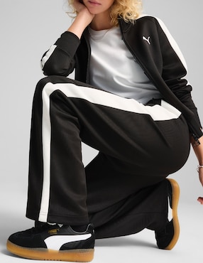 Pants regular Puma T7 Alaways On con elástico para mujer