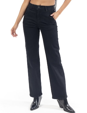 Jeans relaxed straight Quarry para mujer