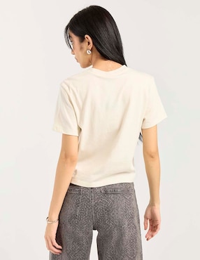 Playera manga corta The North Face cuello redondo para mujer