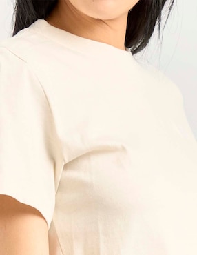 Playera manga corta The North Face cuello redondo para mujer