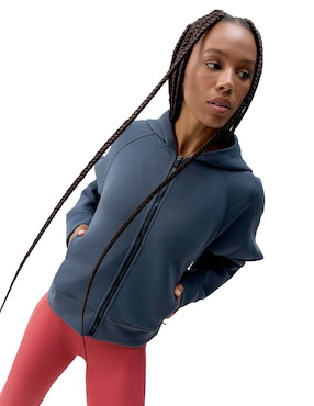 Sudadera con capucha y bolsa Born para mujer
