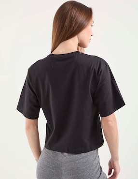 Playera manga corta Puma essentials foundation cuello redondo para mujer