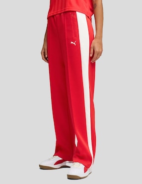 Pants straight Puma con elástico para mujer