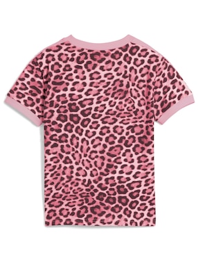 Playera manga corta Puma cuello redondo para mujer