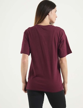Playera manga corta Puma Graphic Relaxed Energy Tee cuello redondo para mujer