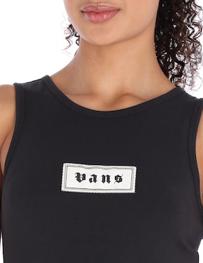Playera Vans Upworn Fitted cuello redondo para mujer