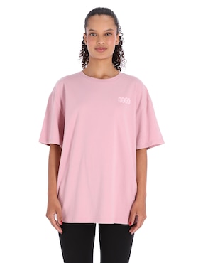 Playera manga corta Vans cuello redondo para mujer