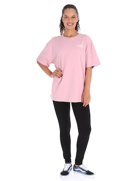 Playera manga corta Vans cuello redondo para mujer