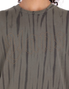 Playera manga corta Vans cuello redondo para mujer