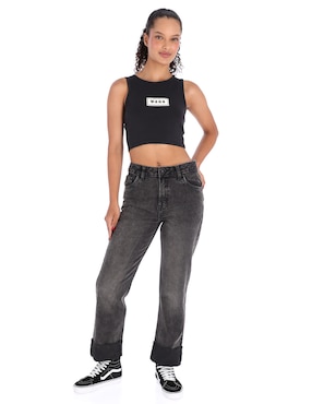 Jeans slim Vans Annabelle Leg Pant para mujer