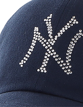 Gorra visera curva correa ajustable 47 Brand rhinestone mlb New York yankees unisex