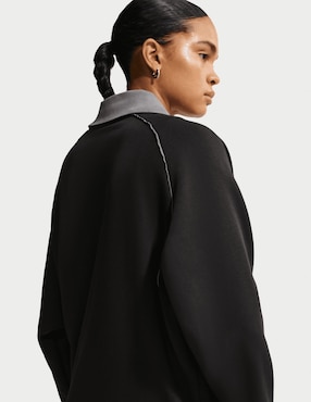 Playera manga larga Nike cuello polo redondo para mujer