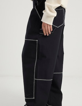Pants wide leg Nike con elástico para mujer