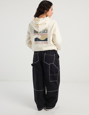 Pants wide leg Nike con elástico para mujer