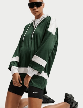 Playera manga 3/4 Nike cuello V para mujer