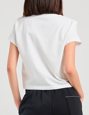 Playera manga corta Nike cuello redondo para mujer