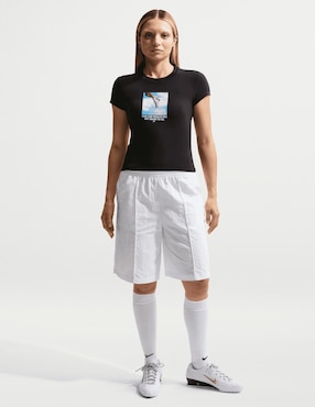 Playera manga corta Nike cuello redondo para mujer
