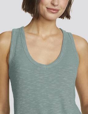 Playera Eddie Bauer cuello V para mujer