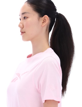 Playera manga corta Reebok Wmn's lifestyle core plus 1 cuello redondo para mujer